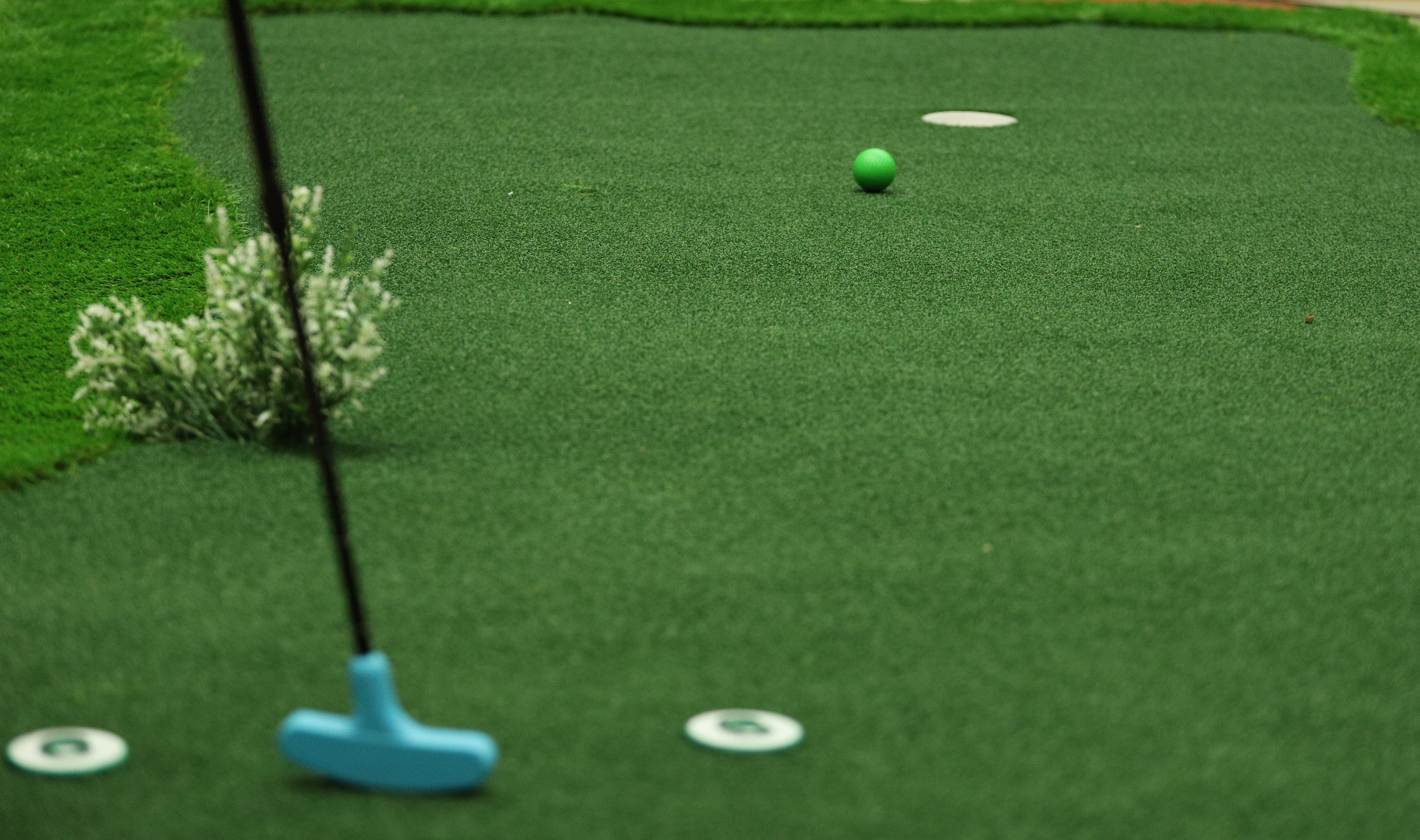 HUMIGO mobil minigolf pálya kerti rendezvényen